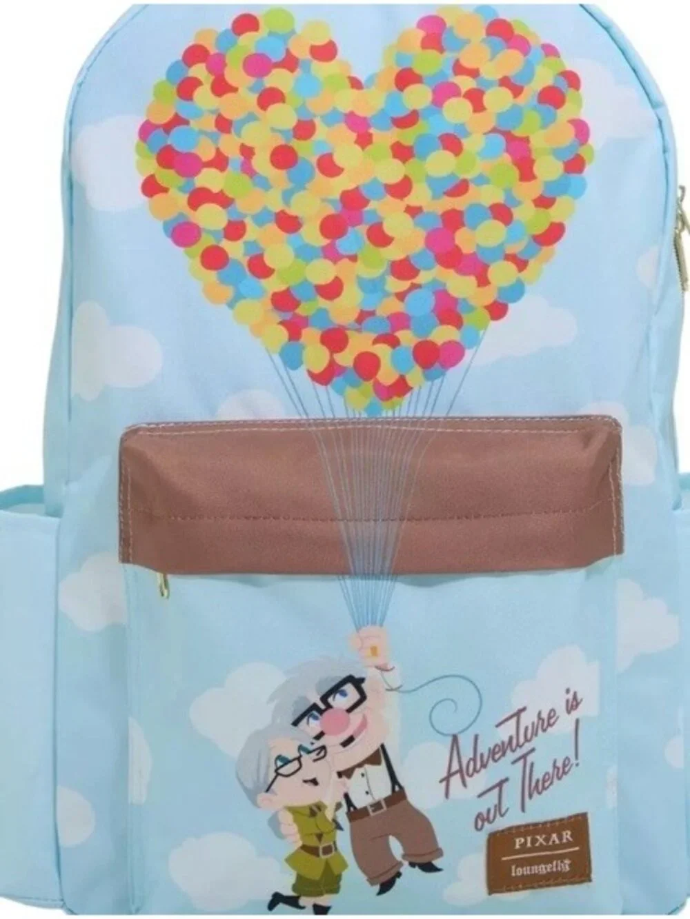Loungefly UP Ellie Carl Heart Balloons FULL Size Backpack Adventures NWT